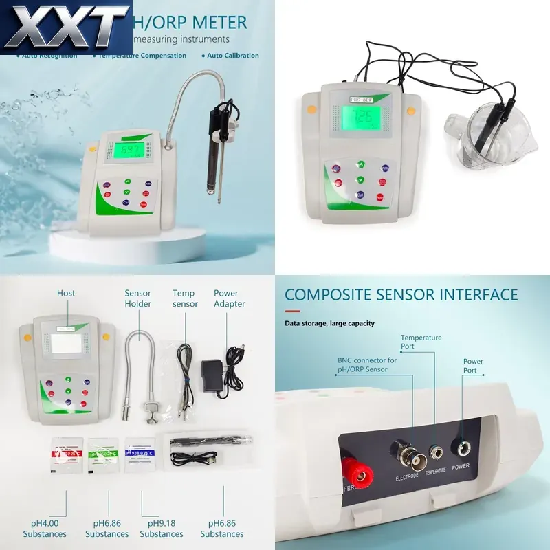 Ph Meter - XXT 전문가용 데스크탑 PH 측정기 고감도