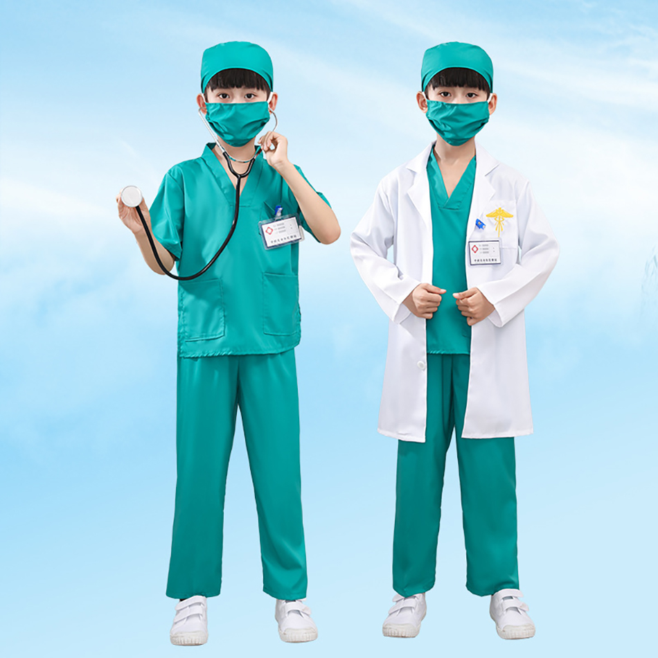 남녀 공용 편안한 화이트 의료 유니폼, 어린이 실험실  - Medical Lab Coat 리뷰 및 가격