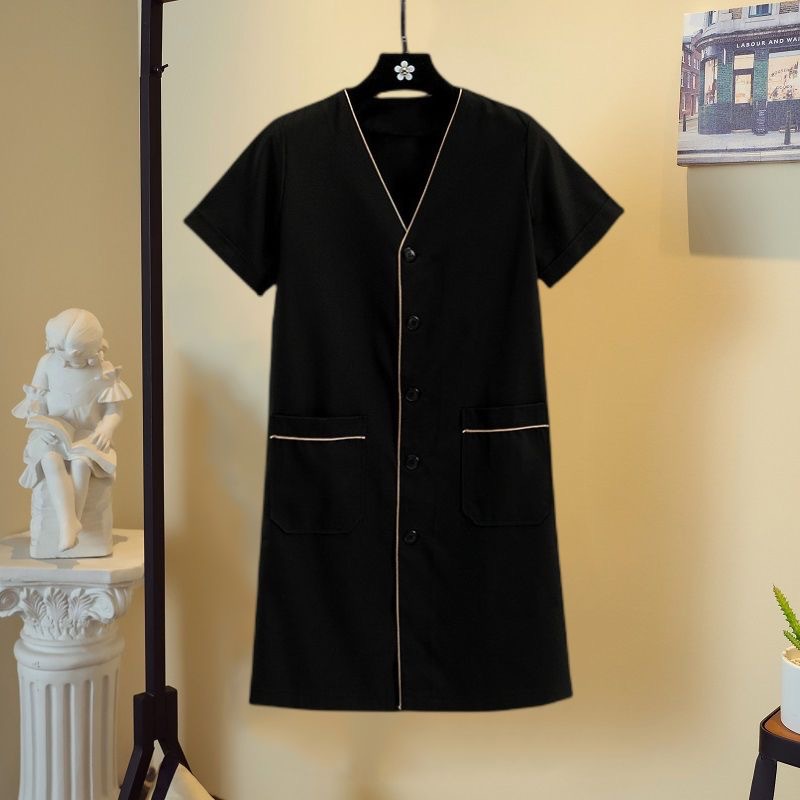 고품질 피부 관리 작업복 흰색 여성용 반팔 한국식 코트 - Medical Lab Coat 리뷰 및 가격