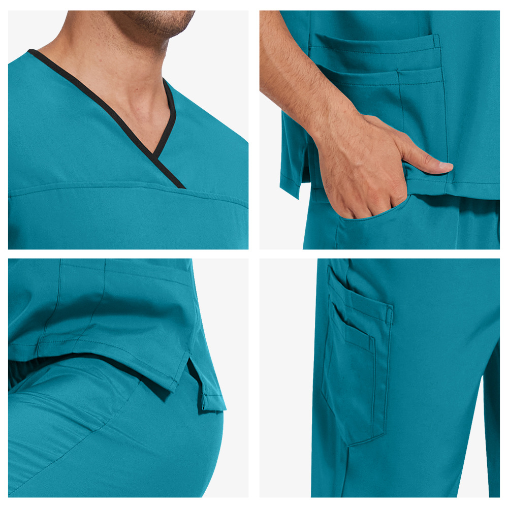 얇은 반소매 수술실 수술복 의사 손세척복 의료진 실험실 - Medical Lab Coat 리뷰 및 가격
