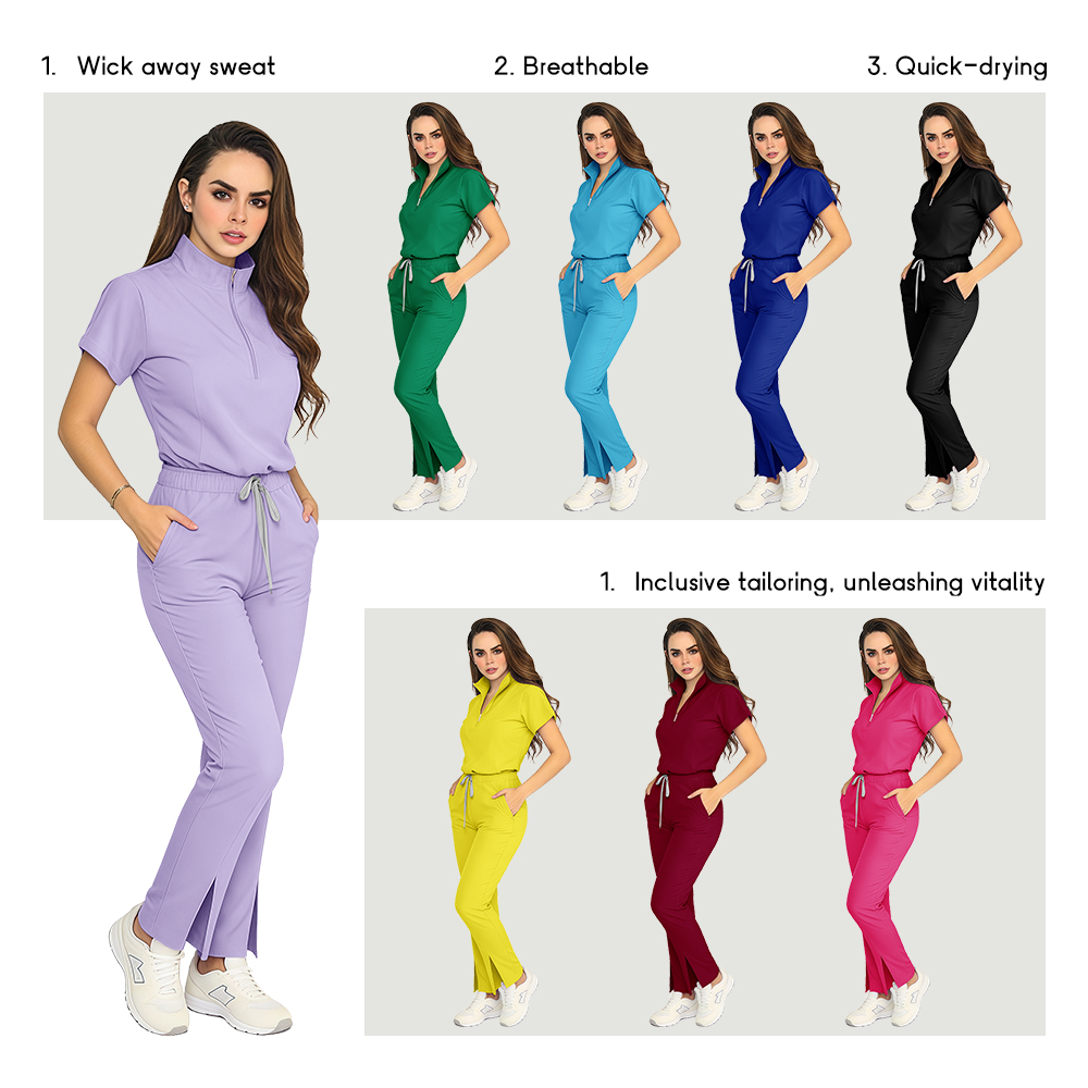 의료 작업복 상의 바지 의료복 여성 작업복 세트 의사  - Medical Lab Coat 리뷰 및 가격