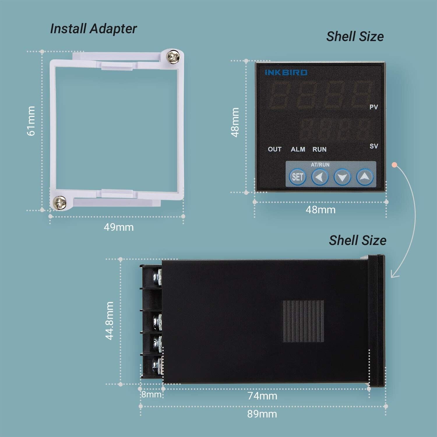 INKBIRD ITC-106VH K 센서가 있는 PID - Lab Incubator 리뷰 및 가격