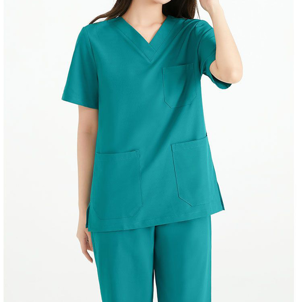 여성용 고급 신축성 상의 바지 수술실 의료 작업복 브러 - Medical Lab Coat 리뷰 및 가격